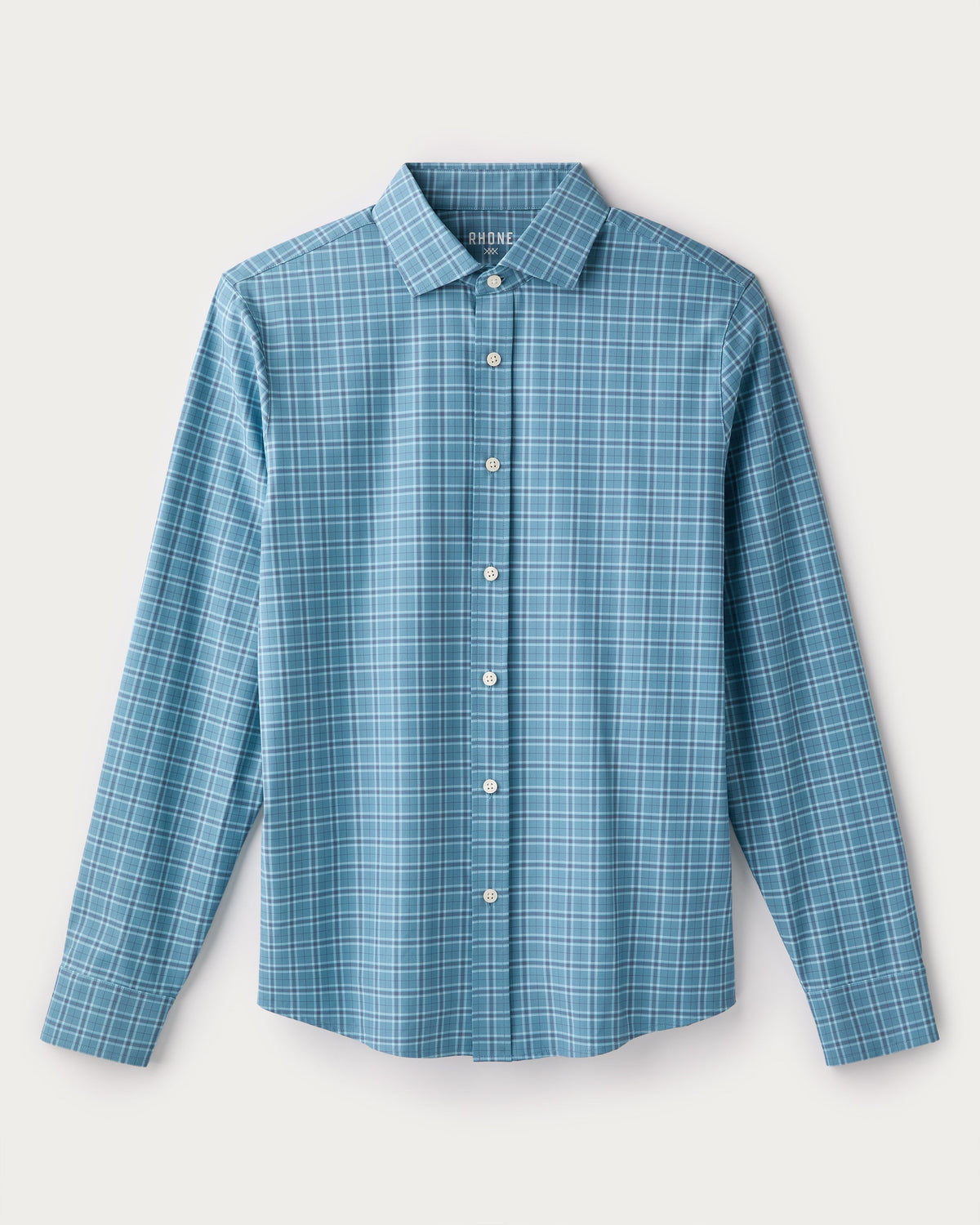 Azure Blue Plaid