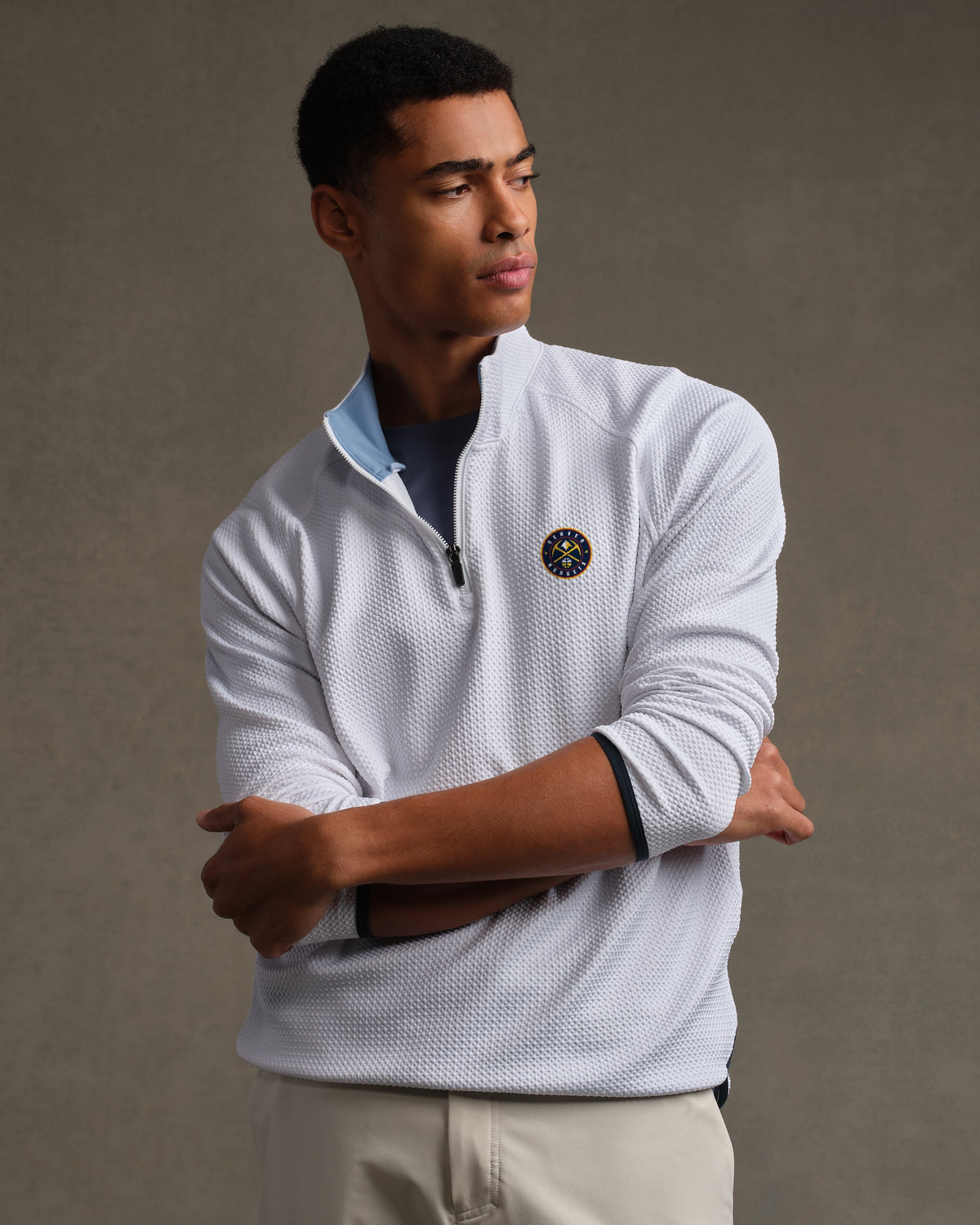 [NBA team=Denver Nuggets] Bright White:Denver Nuggets - Front