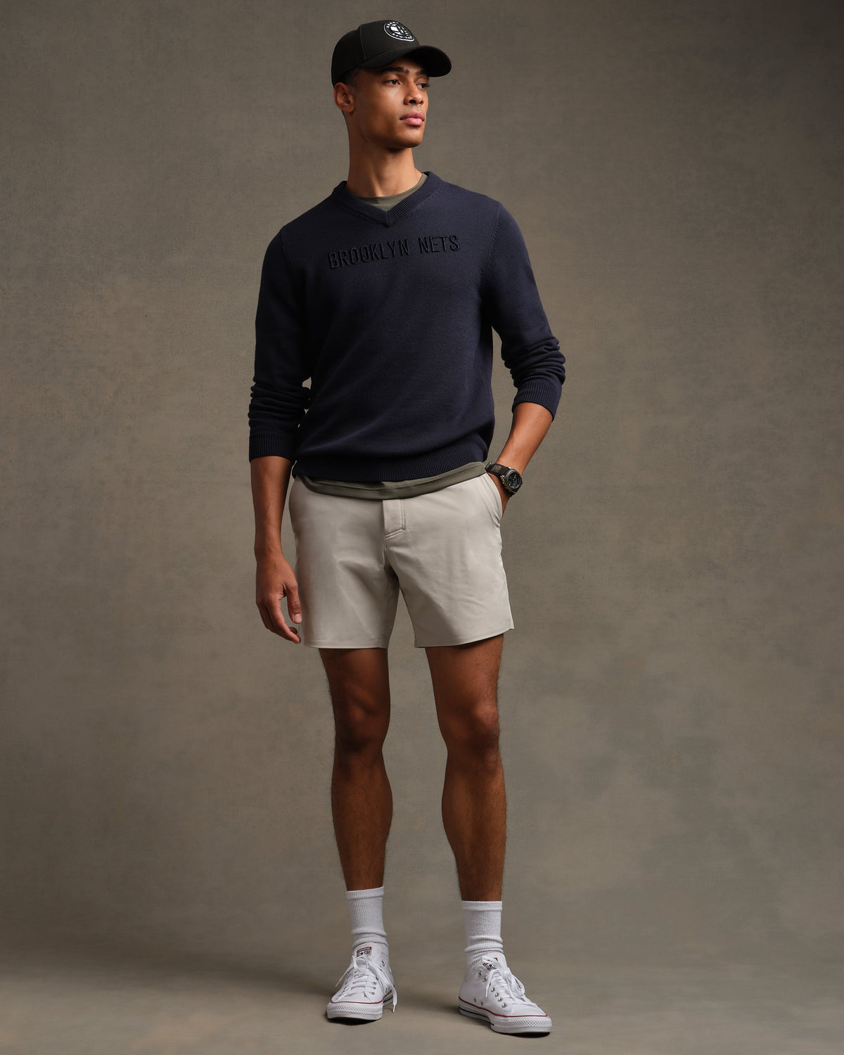 [NBA team=Brooklyn Nets] True Navy:Brooklyn Nets - Back