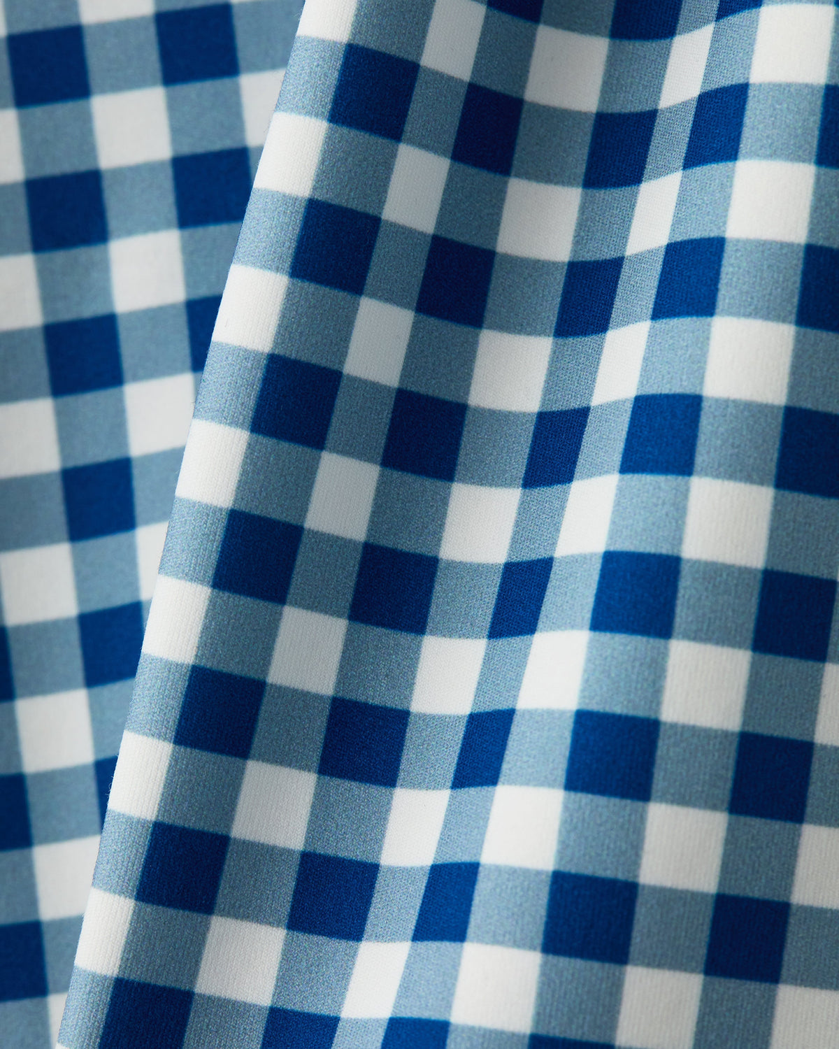 Deep Sea Blue Gingham