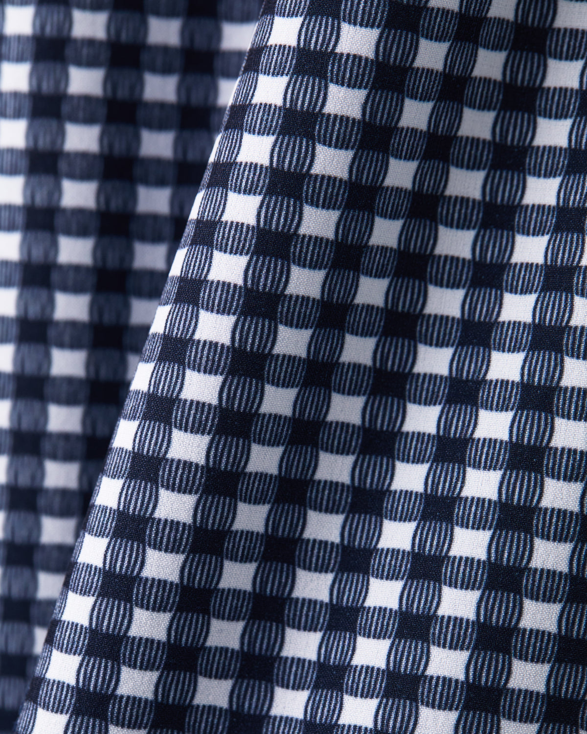 Navy Gingham