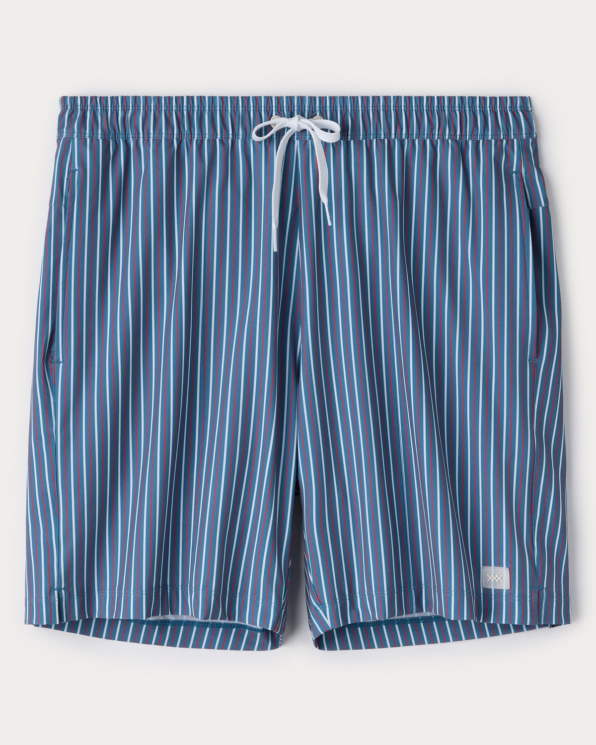 Ash Blue/White/Cabana Red Stripe