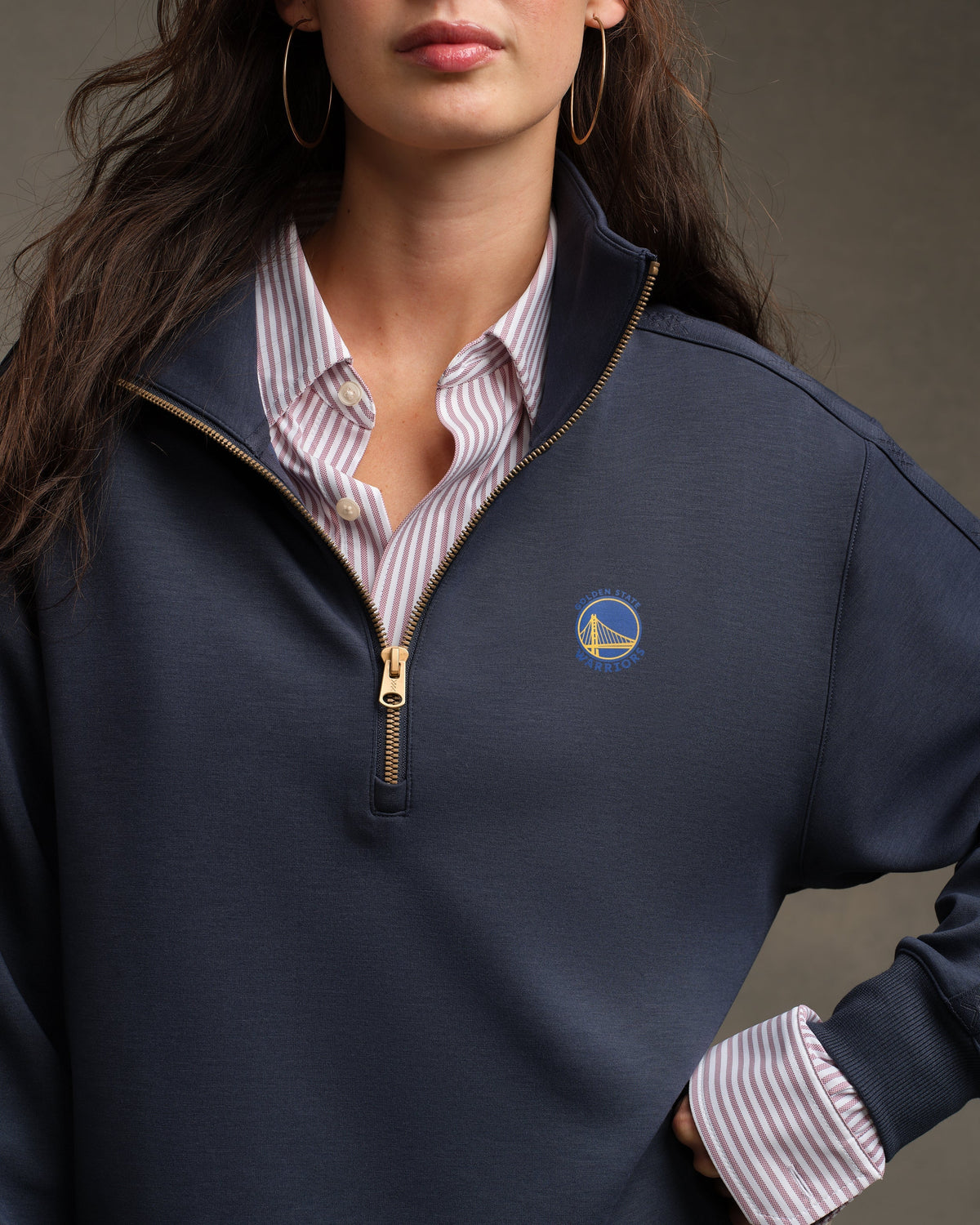[NBA team=Golden State Warriors] Navy Blue:Golden State Warriors - Back