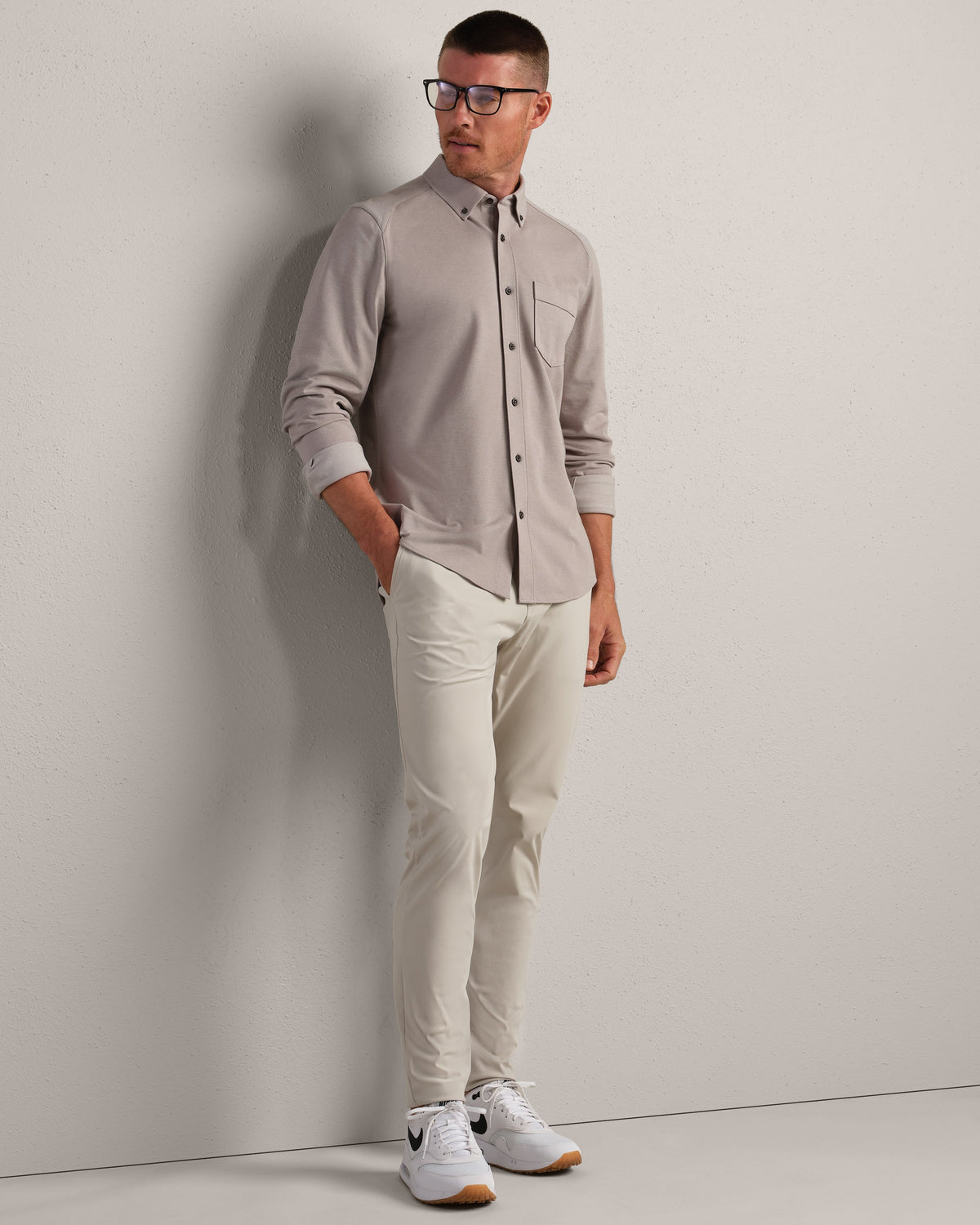 Foggy Taupe Heather - Back