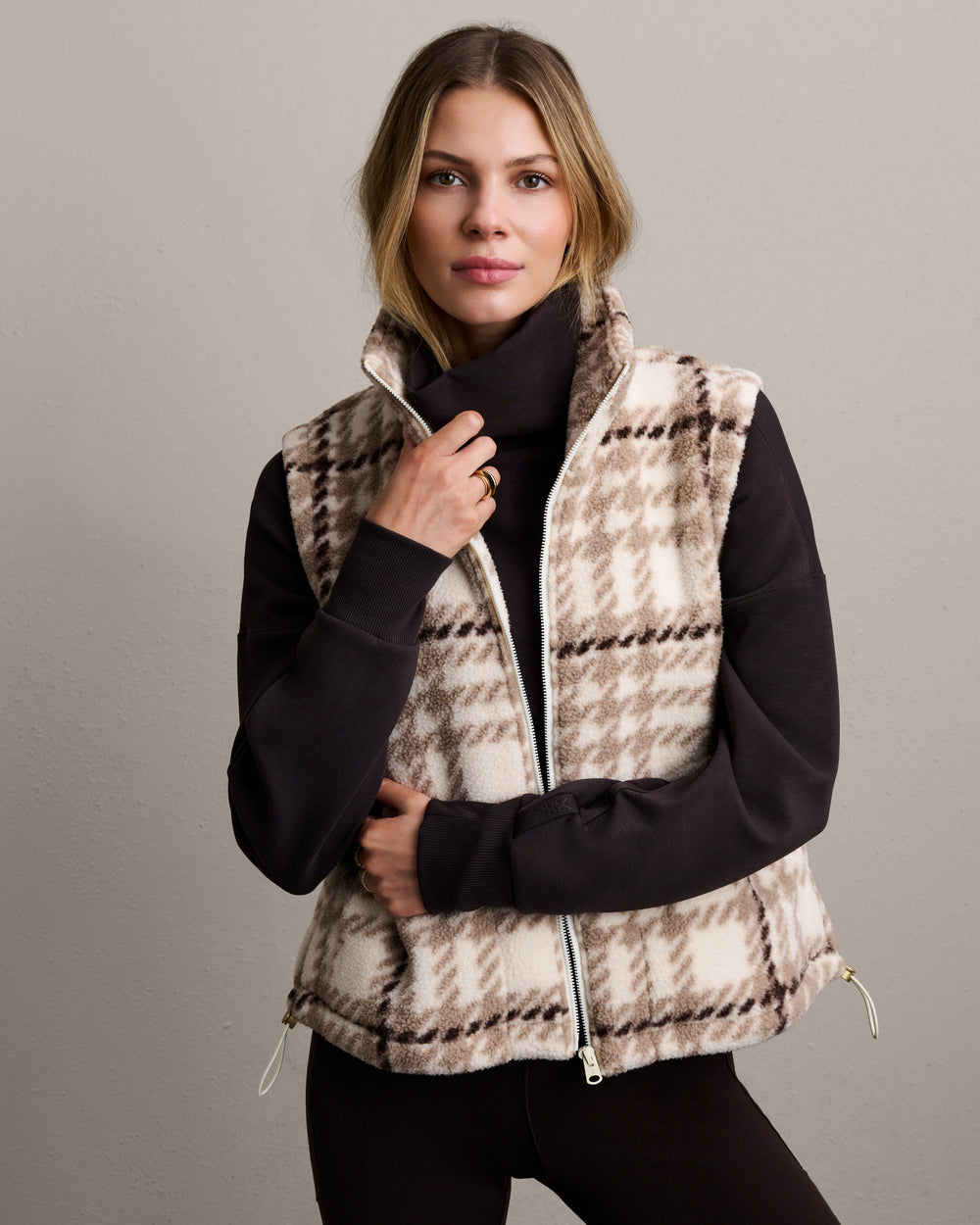 Off White Plaid - Front