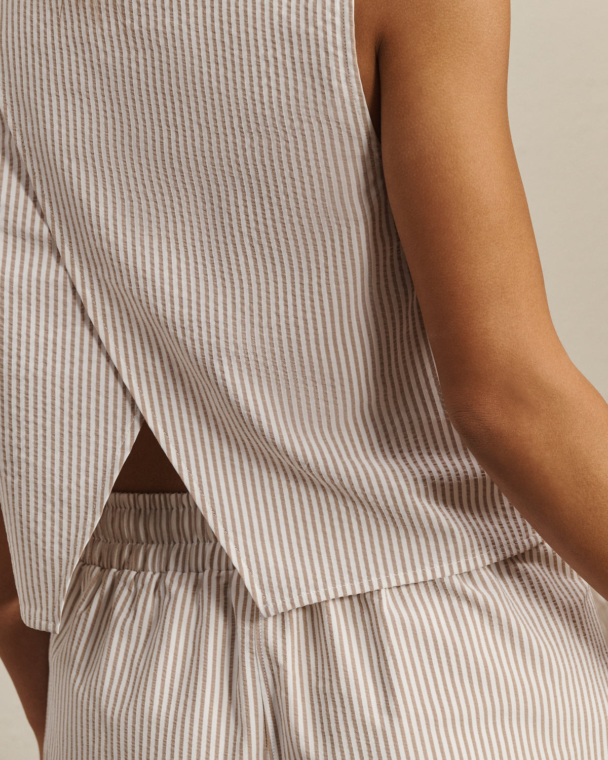 Taupe Stripe