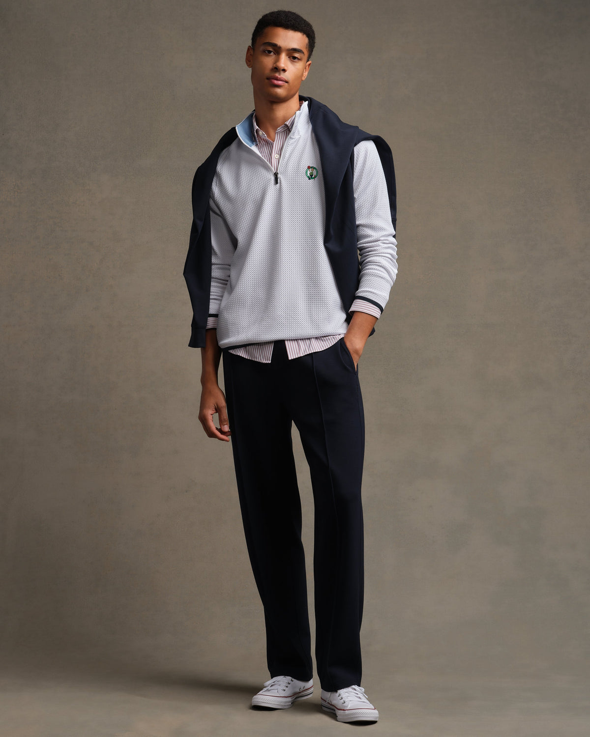 [NBA team=Boston Celtics] Bright White:Boston Celtics - Back
