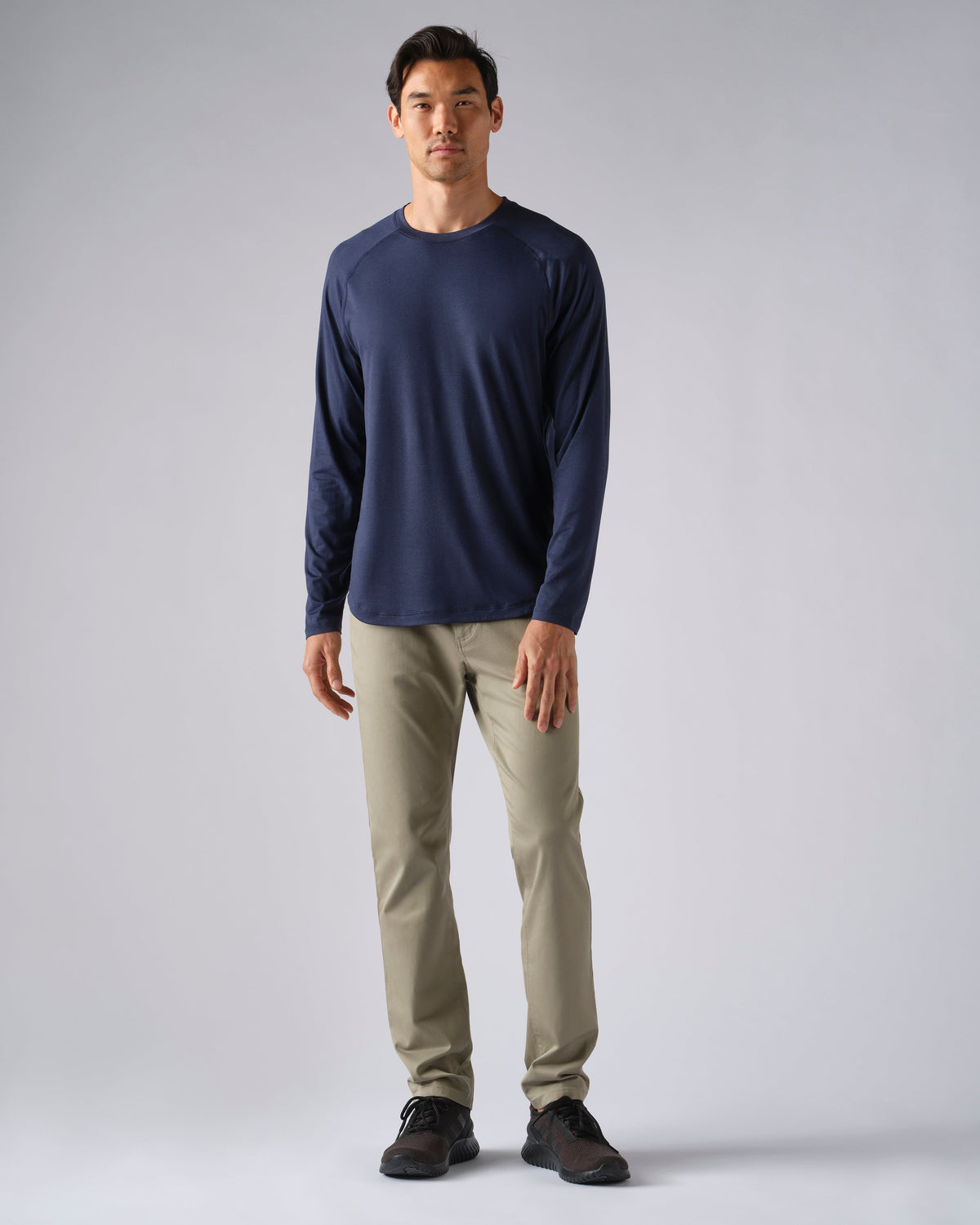 Navy Heather - Back