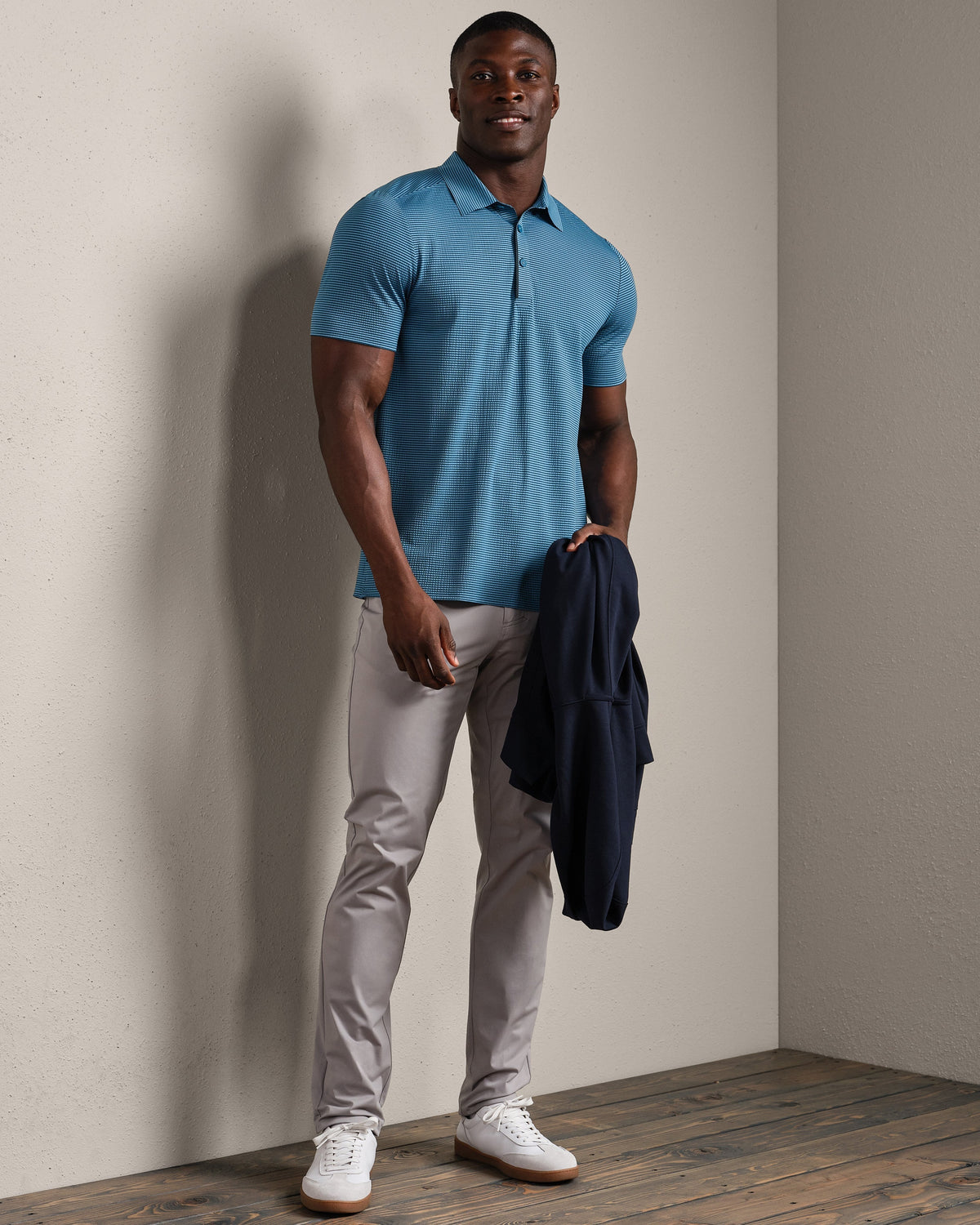 Ash Blue Seersucker