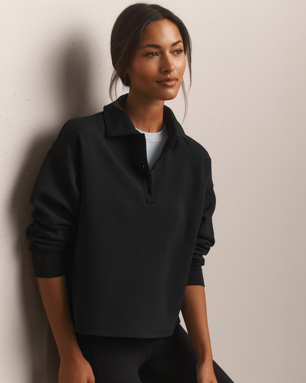 Pure Black Heather - Front