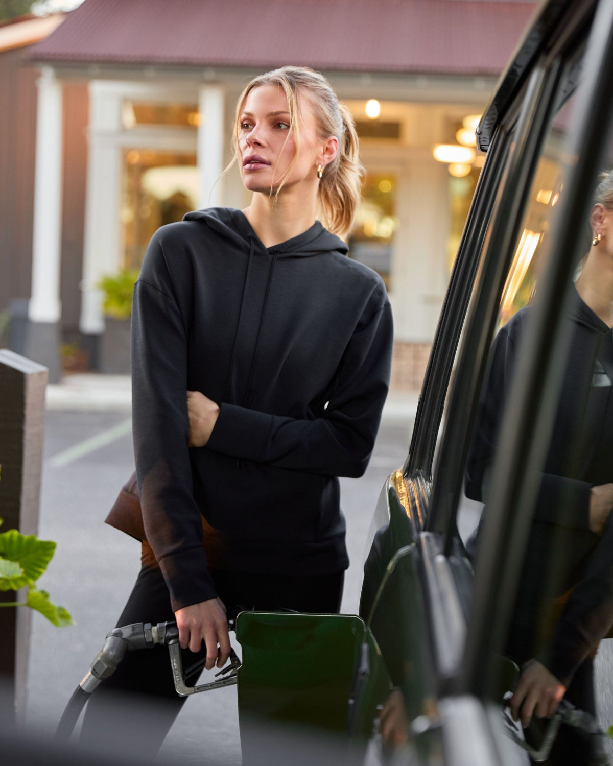 Pure Black Heather - Front