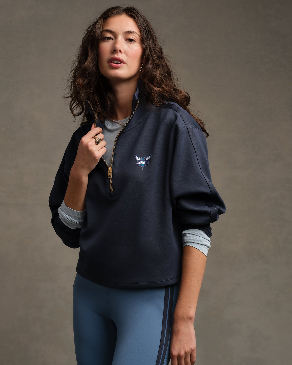 [NBA team=Charlotte Hornets] Navy Blue:Charlotte Hornets - Front