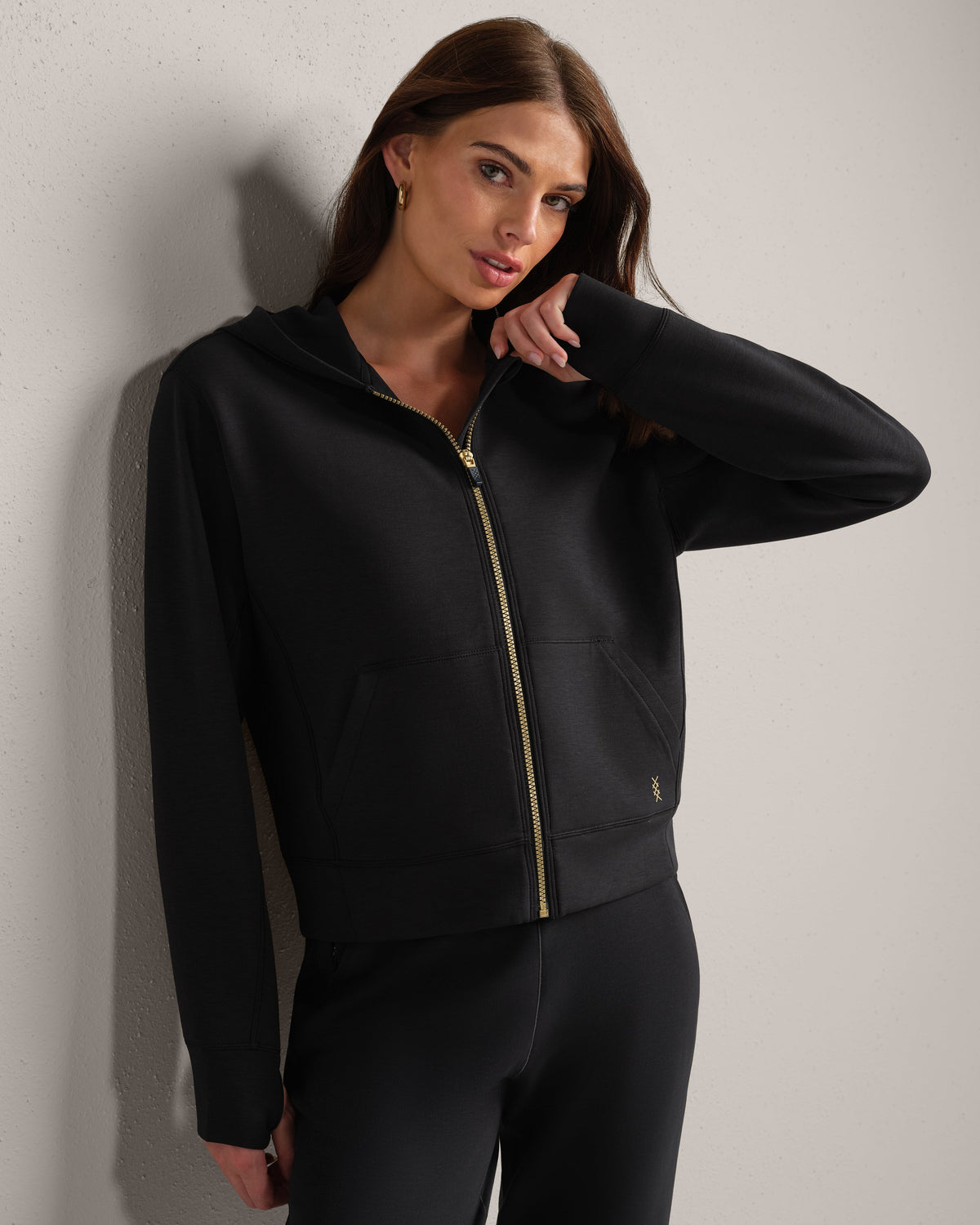 Pure Black Heather - Front