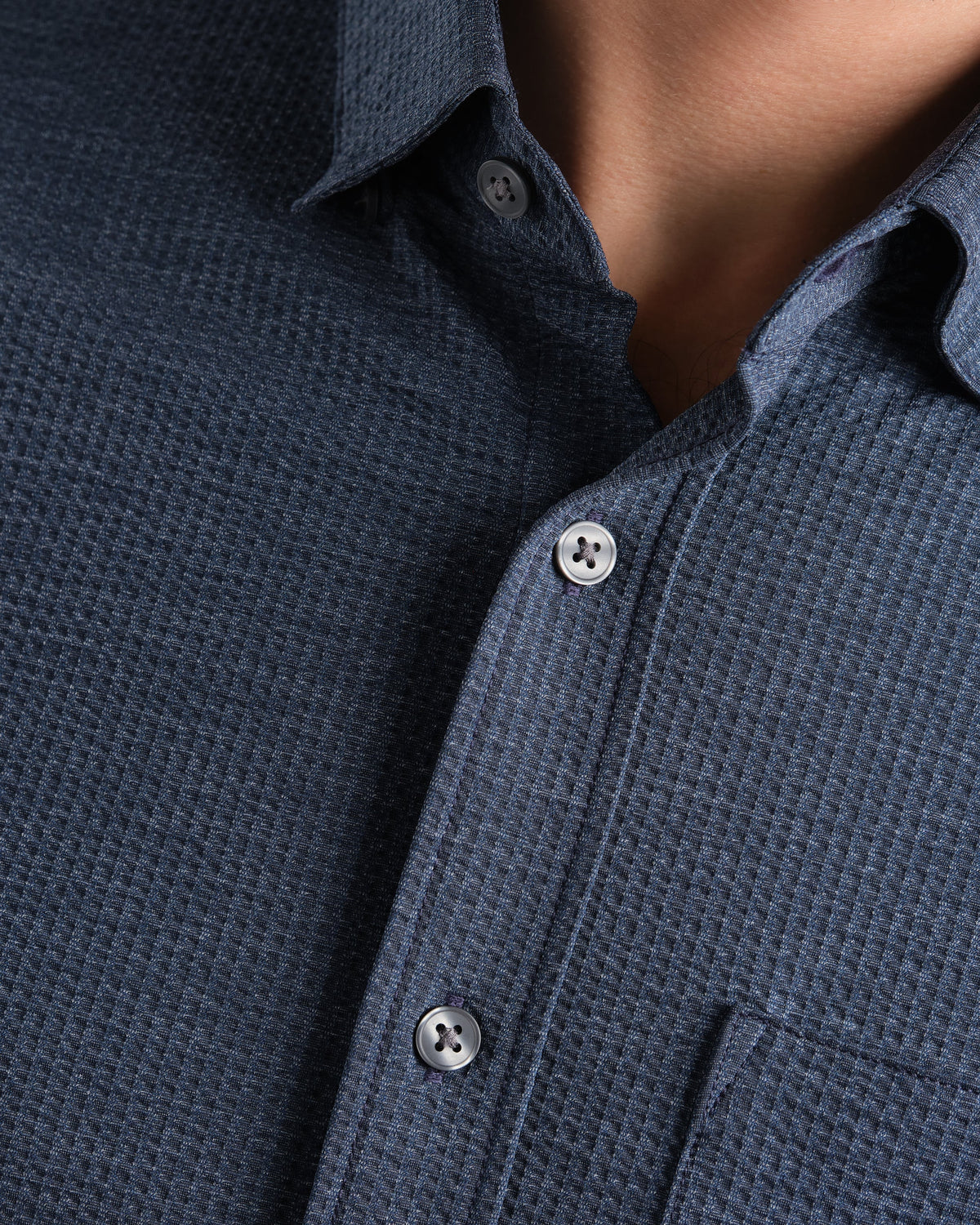 Navy Chambray