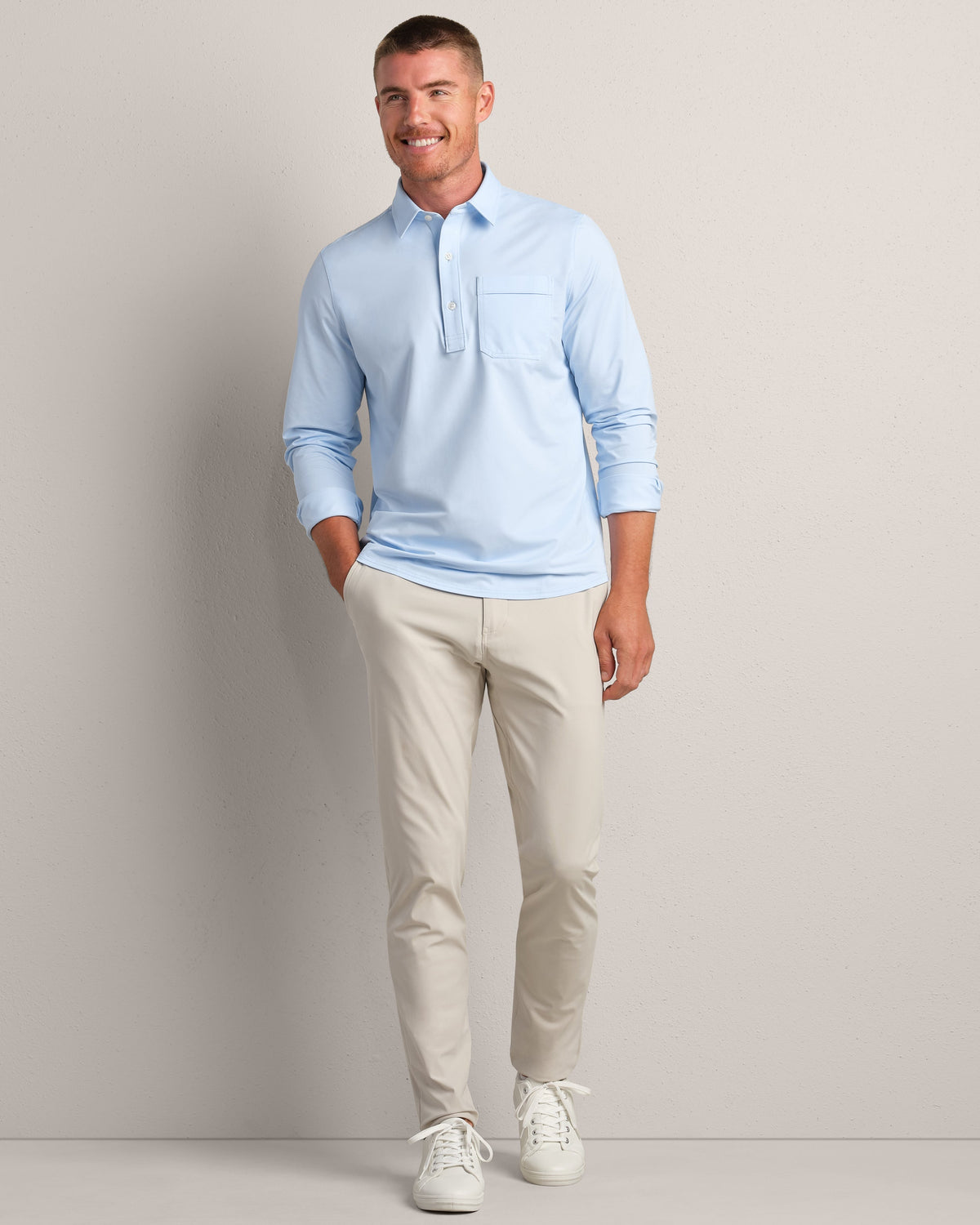 Business Blue - Back
