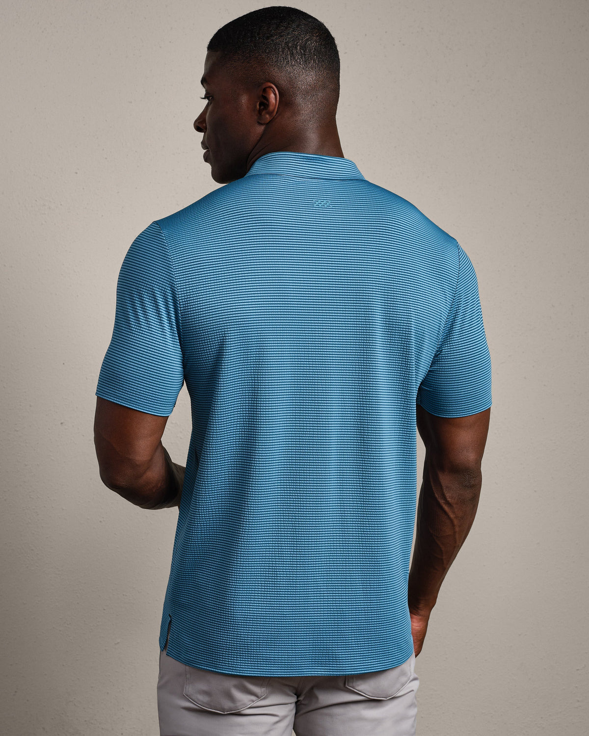 Ash Blue Seersucker