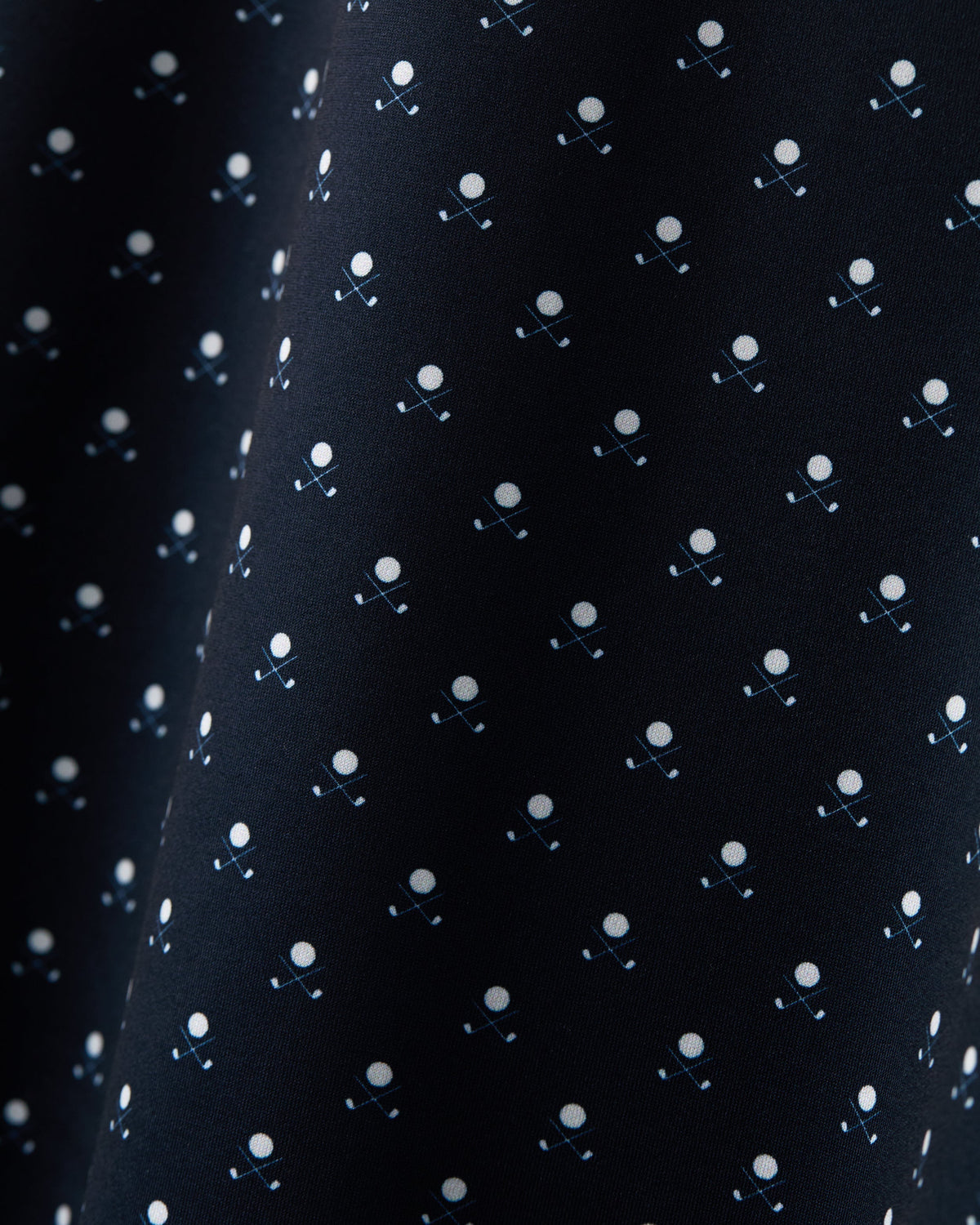 True Navy/White Club Print