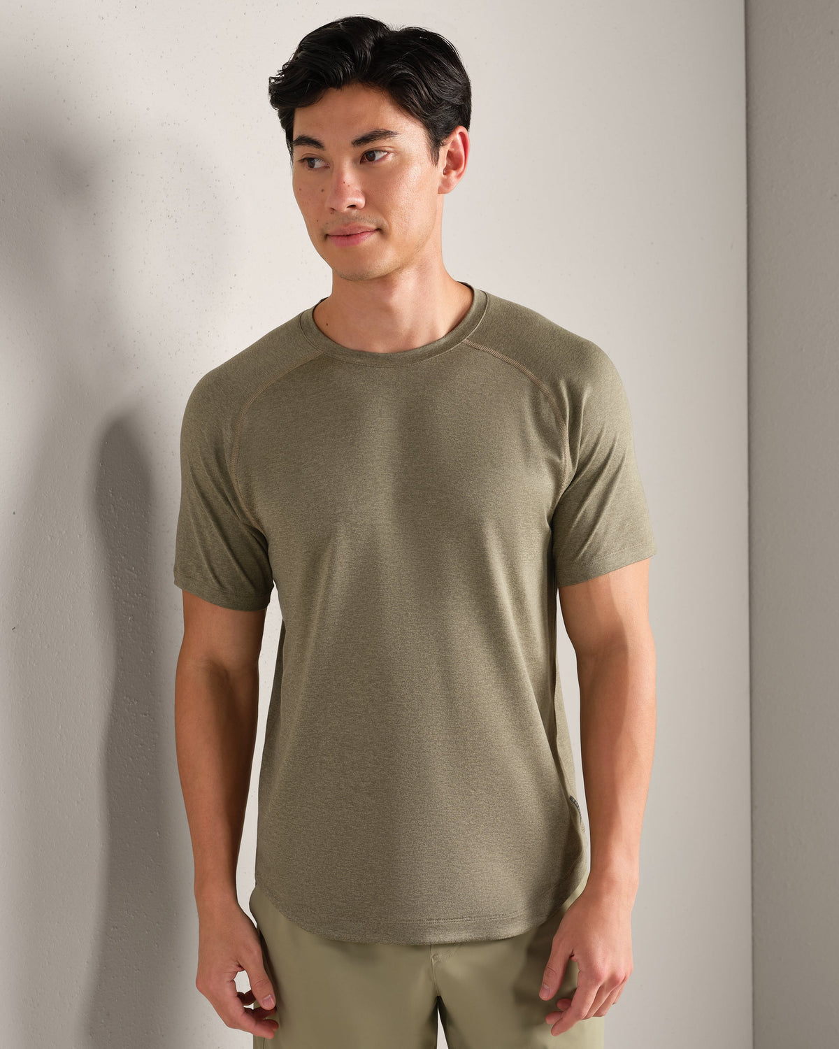 Sand Green/Smokey Olive Heather - Front