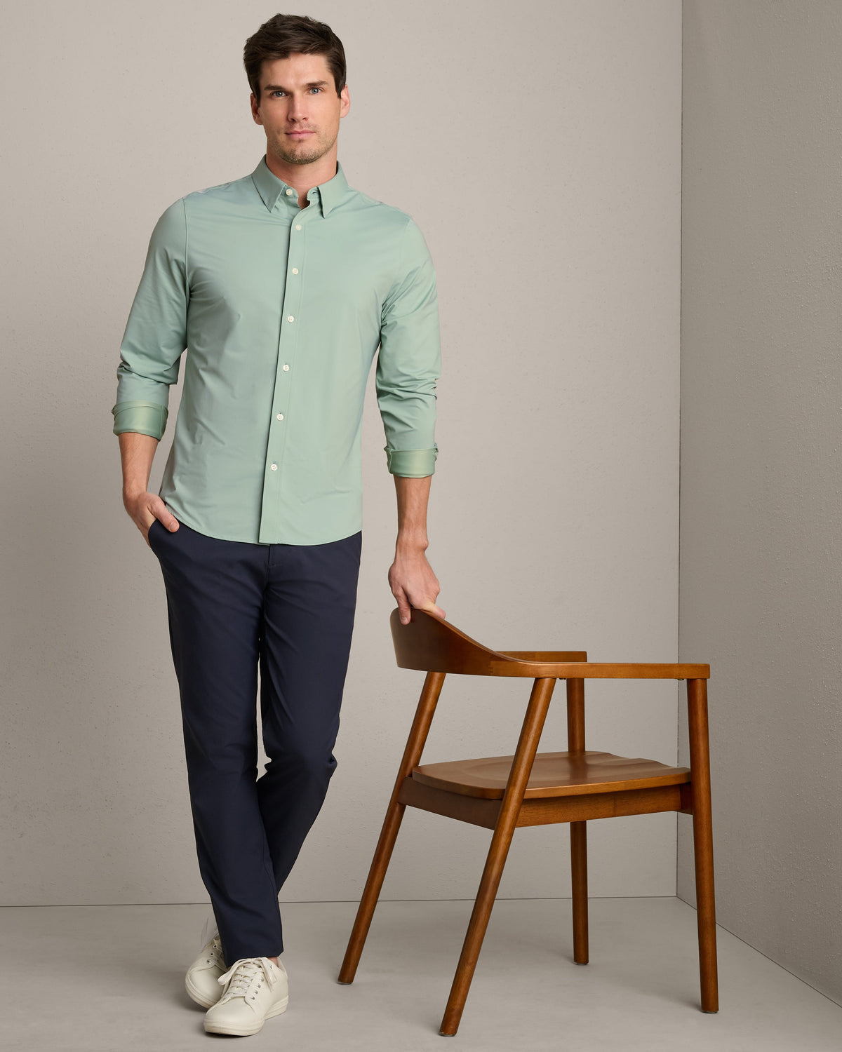 Pacific Green Oxford - Back
