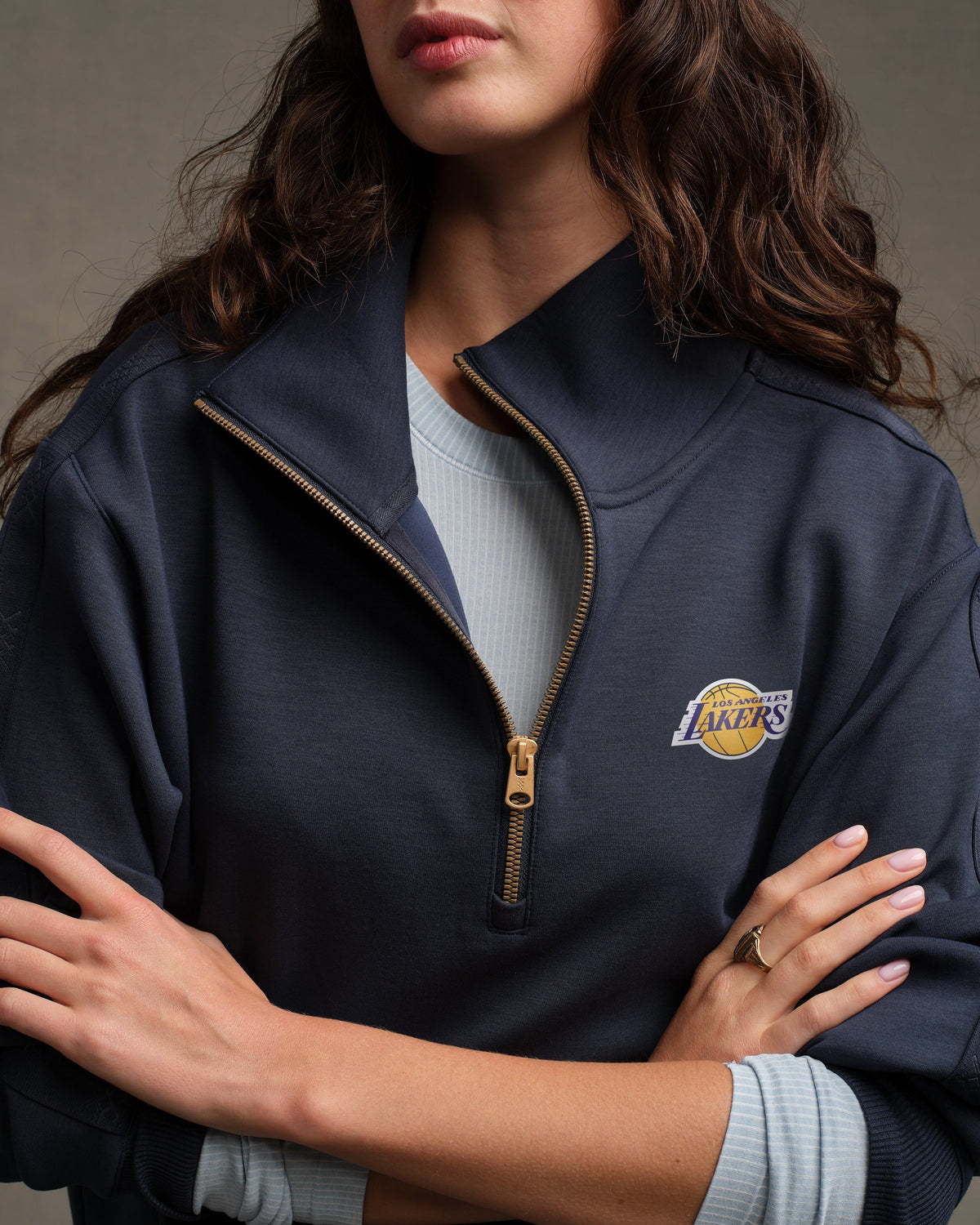 [NBA team=Los Angeles Lakers] Navy Blue:Los Angeles Lakers - Back