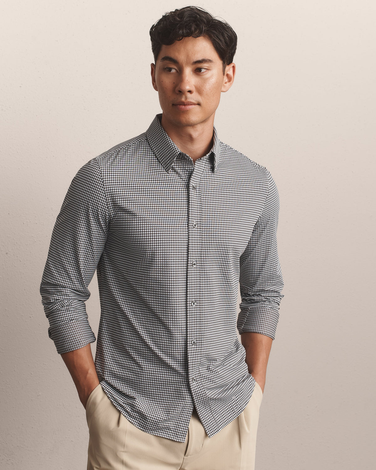 Brown Gingham - Front