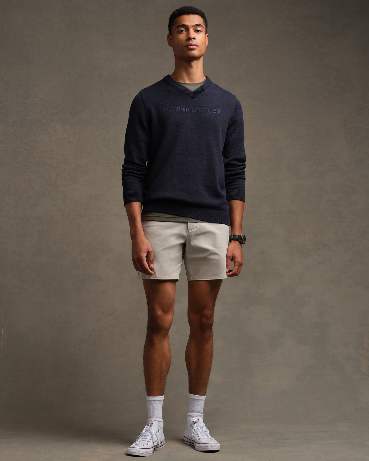 [NBA team=Memphis Grizzlies] True Navy:Memphis Grizzlies - Front