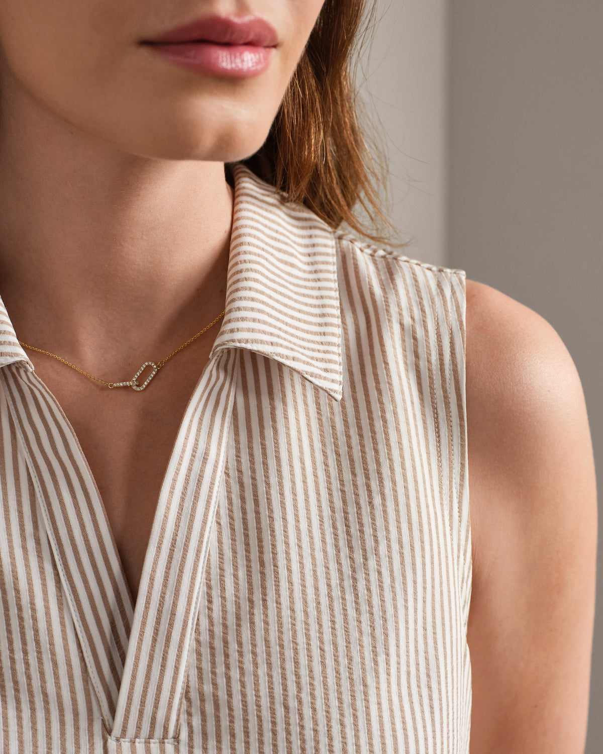 Taupe Stripe