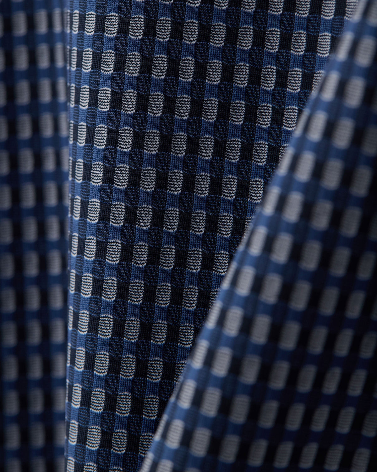 Navy/Gray Gingham