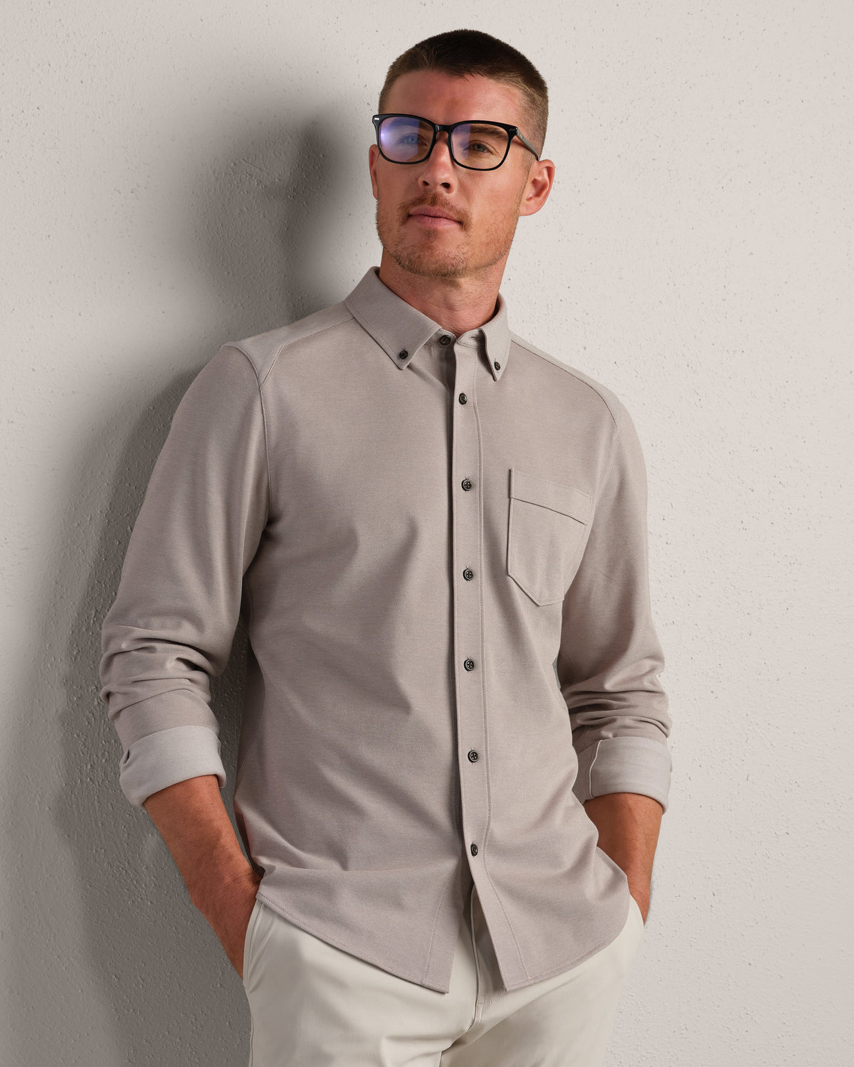 Foggy Taupe Heather - Front