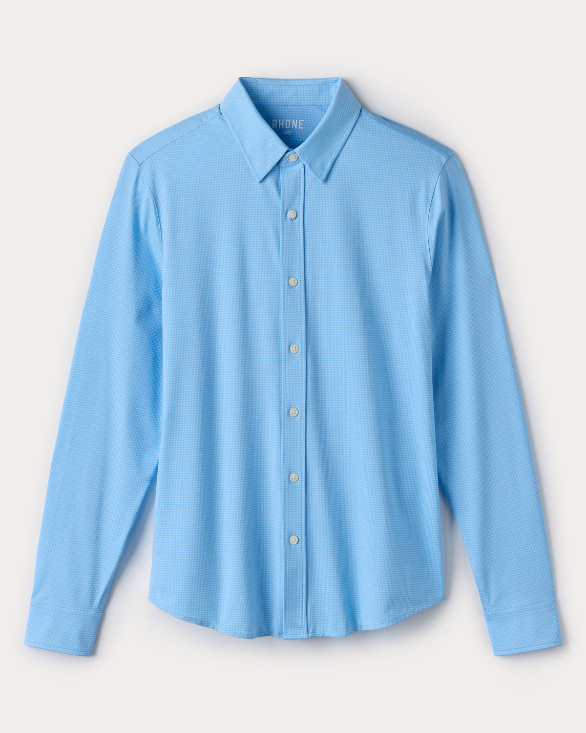 French Blue Micro Gingham