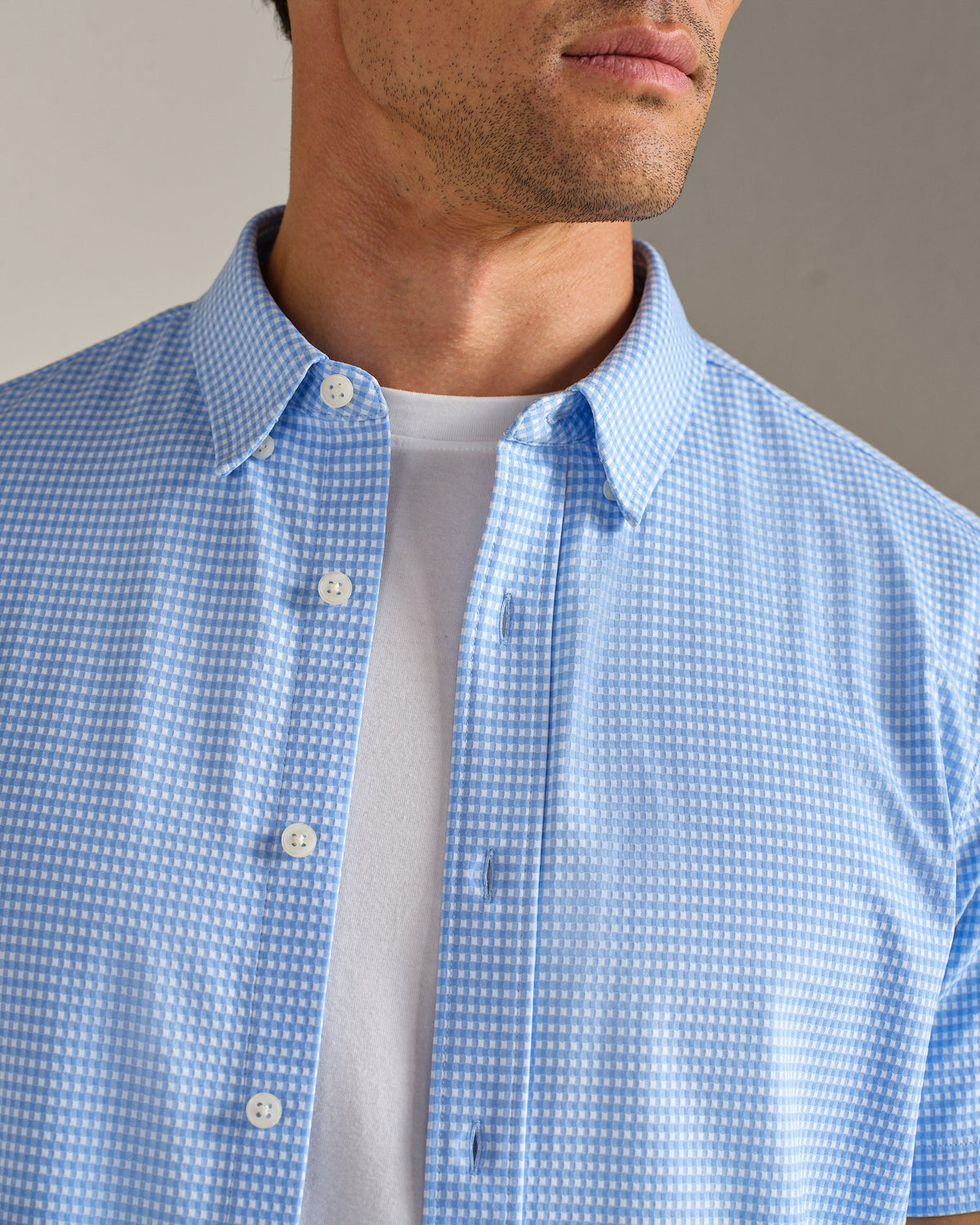 Light Blue Gingham
