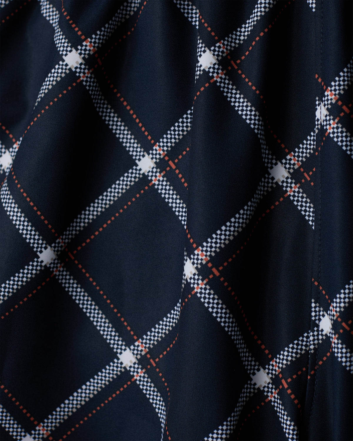 Navy Blue Windowpane