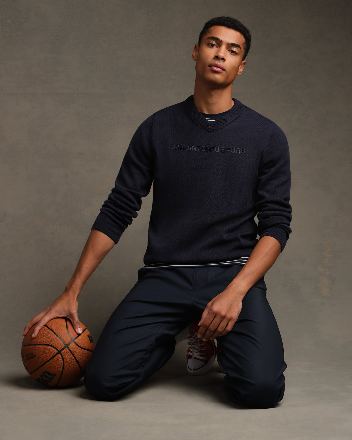 [NBA team=San Antonio Spurs] True Navy:San Antonio Spurs - Front