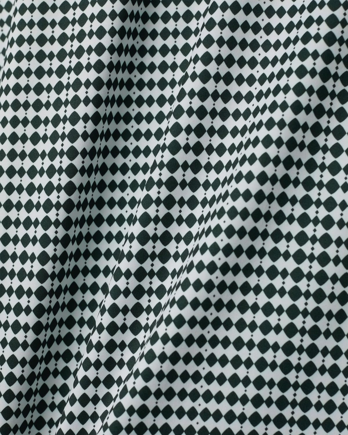 Moss Green Wavy Geo
