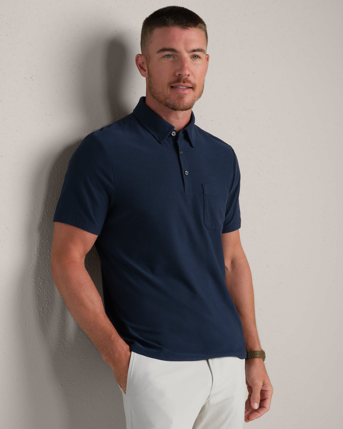 Navy Heather - Front