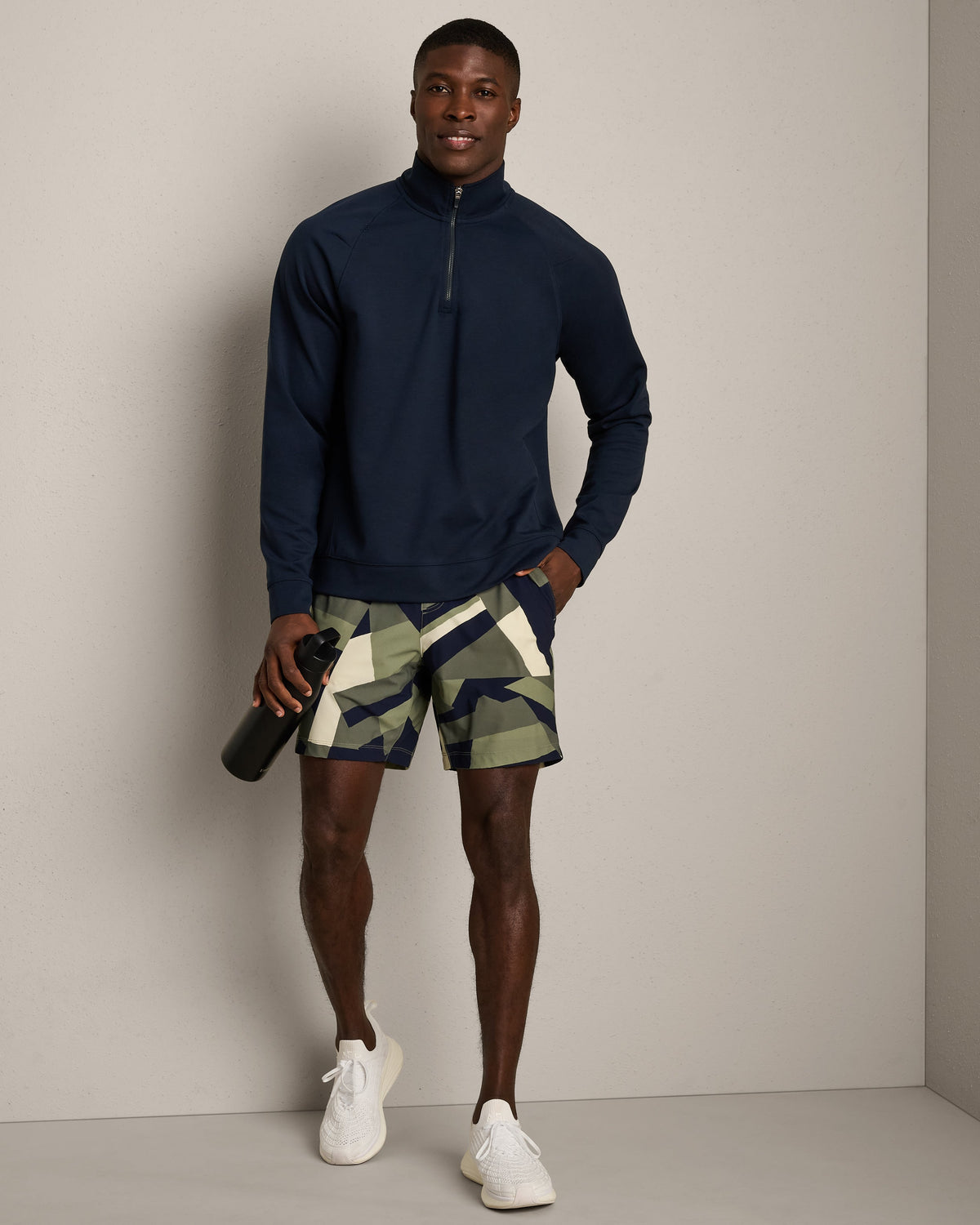 Smokey Olive Color Block - Back