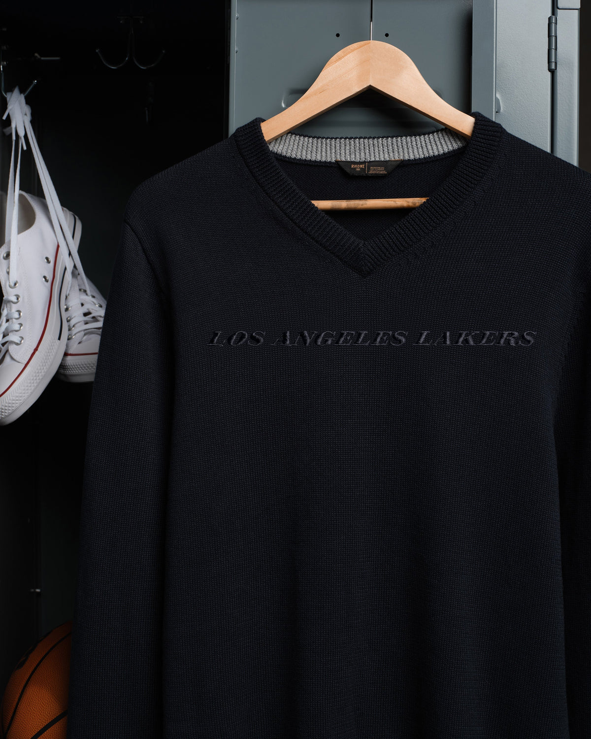 [NBA team=Los Angeles Lakers] True Navy:Los Angeles Lakers - Back
