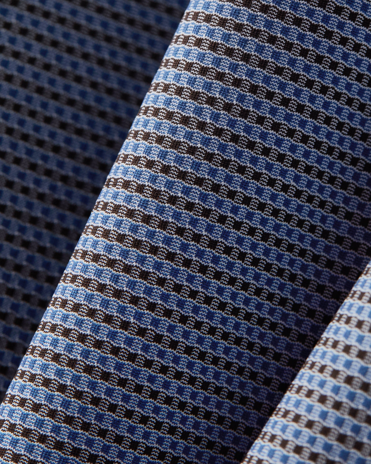 Bold Blue/Brown Gingham