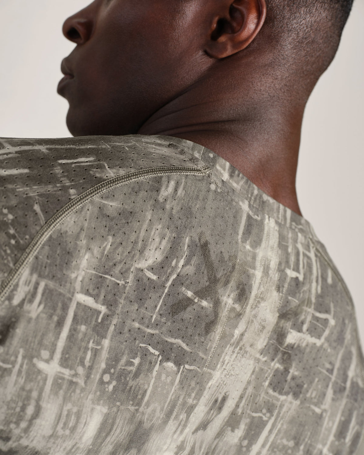 Fatigue Green Washed Print