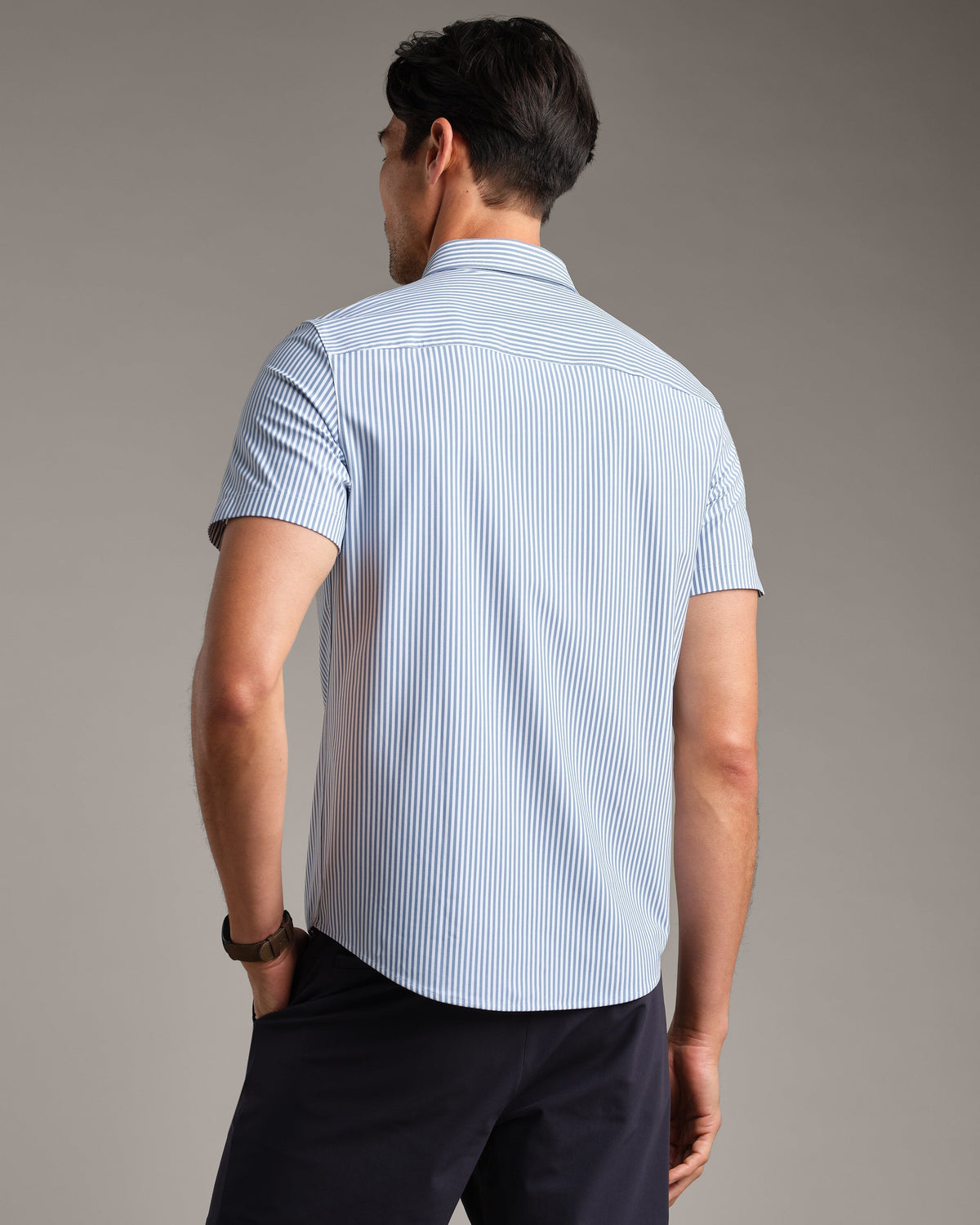 Dark Blue Wide Stripe