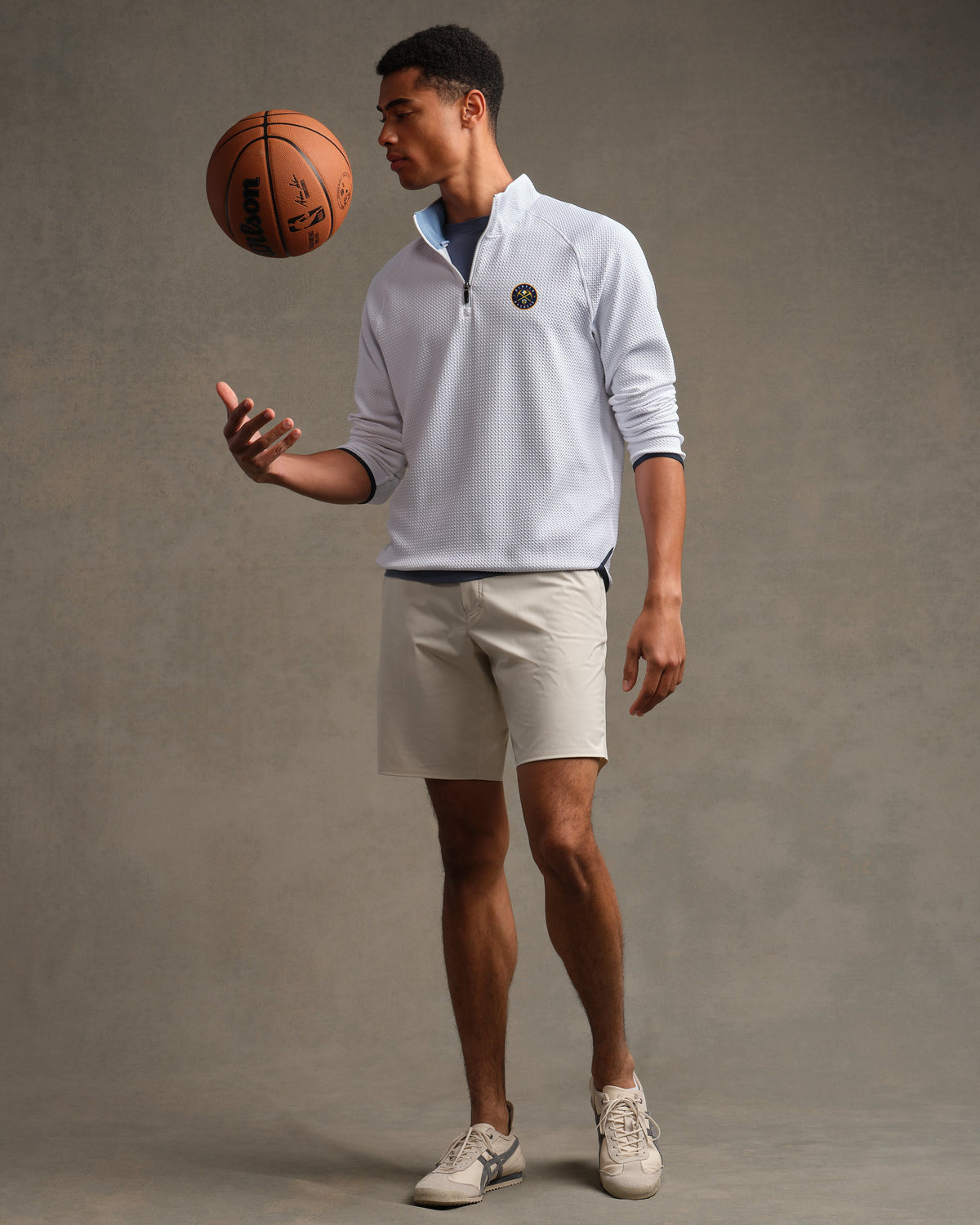 [NBA team=Denver Nuggets] Bright White:Denver Nuggets