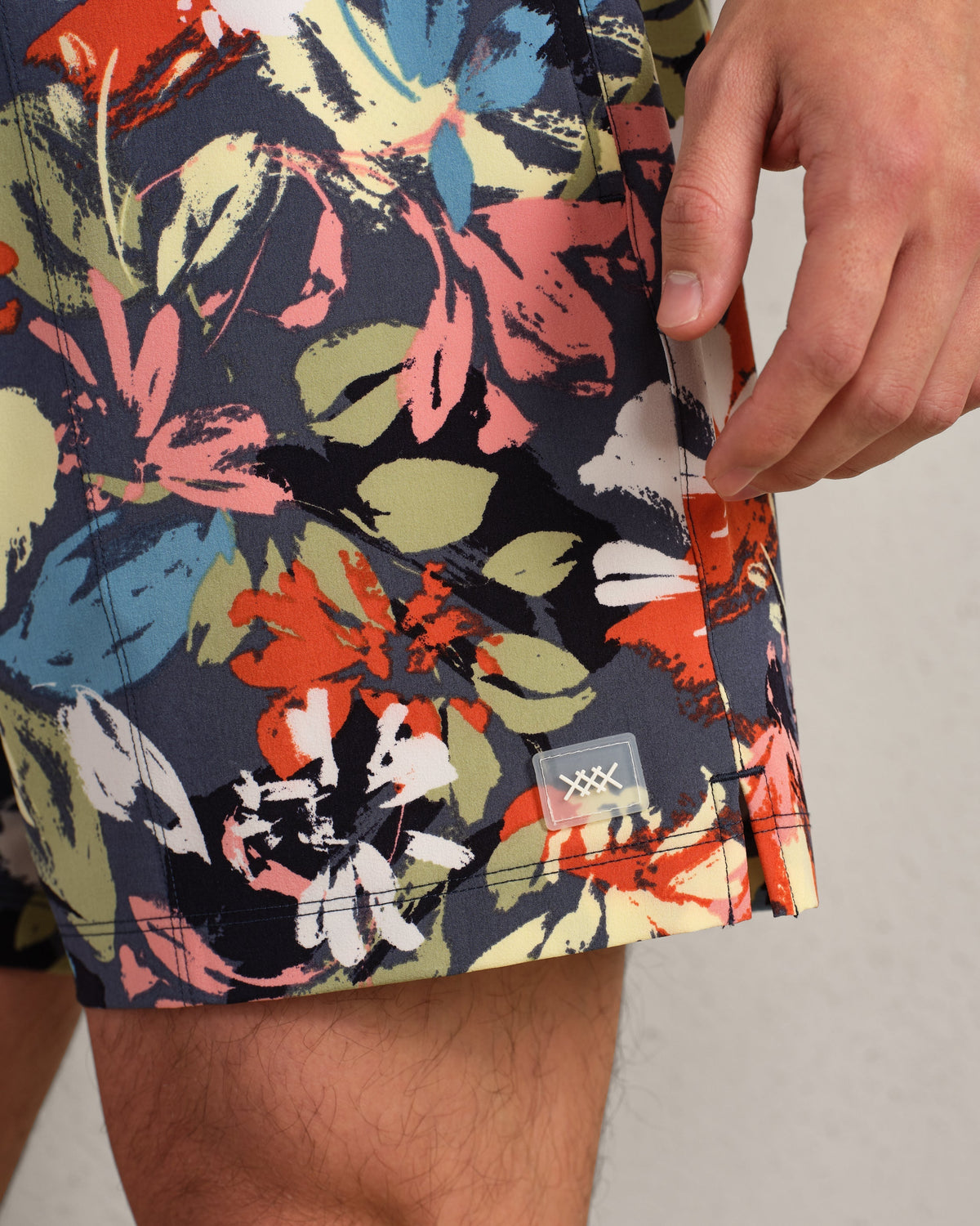 Navy/Dusty Sage Floral