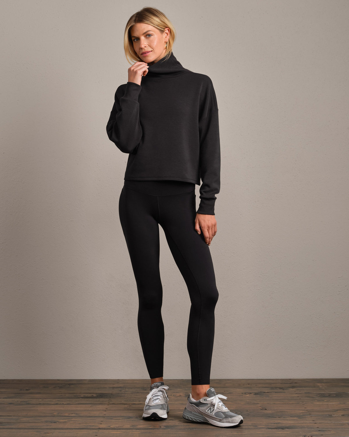 Pure Black Heather - Back