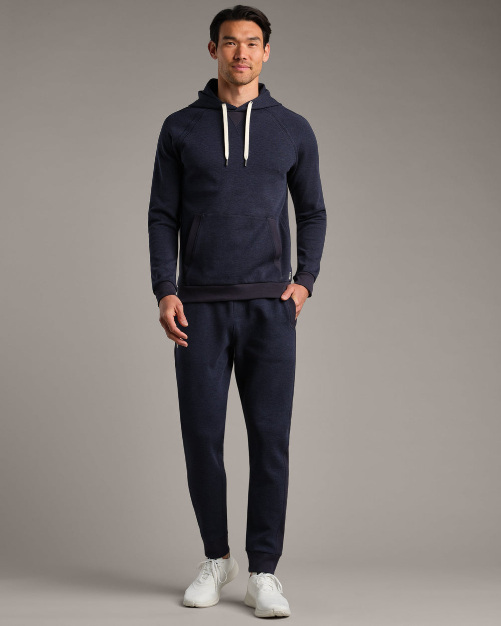 Navy Heather - Back