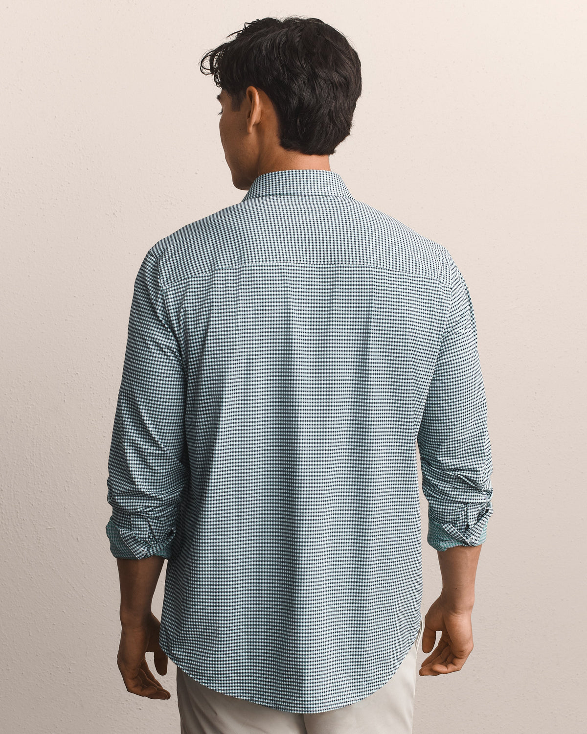 Fern Green/Navy Gingham