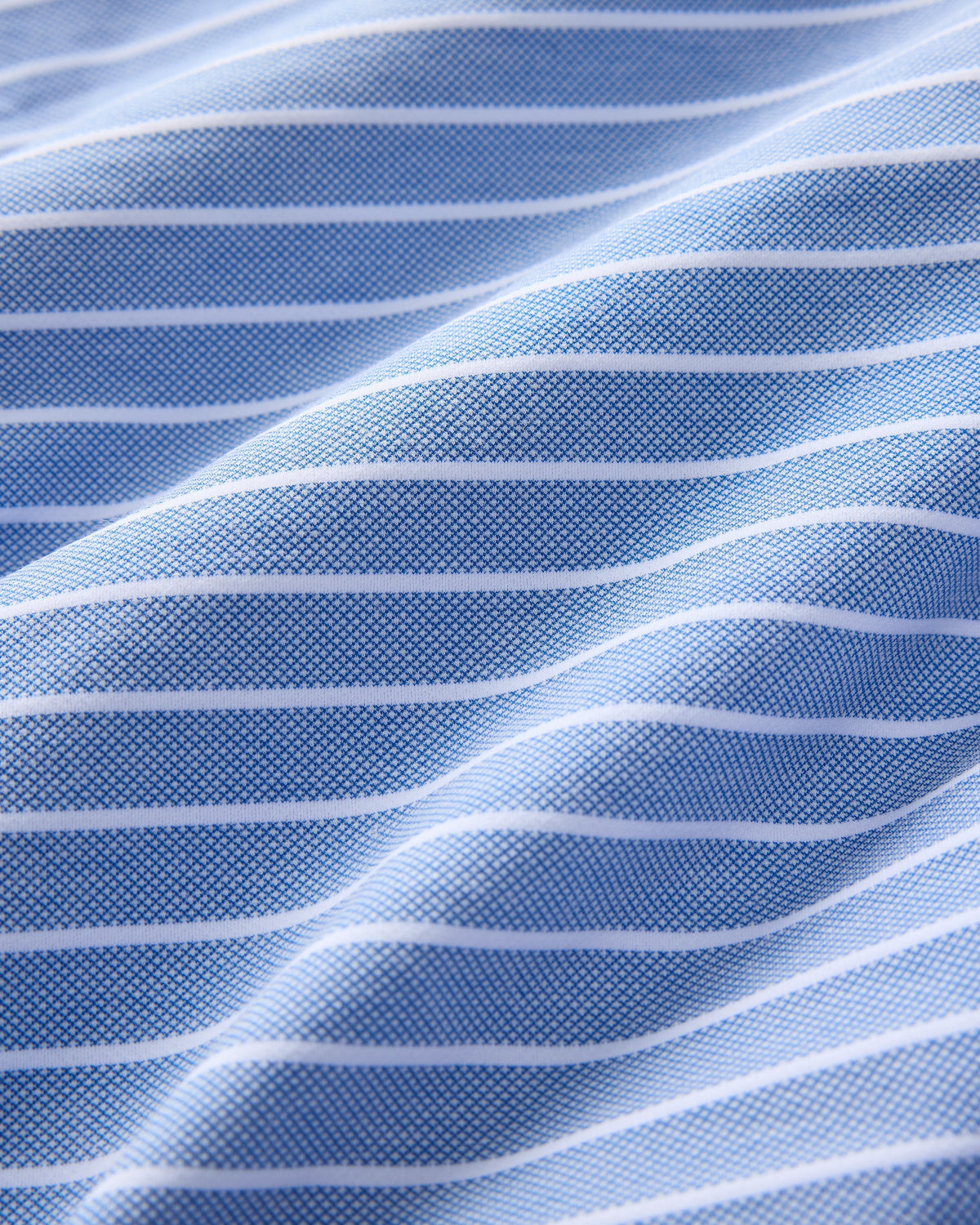 Blue Oxford Stripe