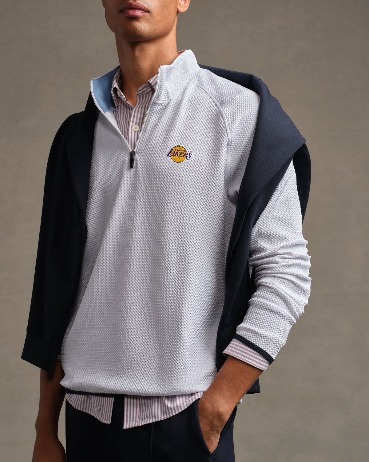 [NBA team=Los Angeles Lakers] Bright White:Los Angeles Lakers - Back