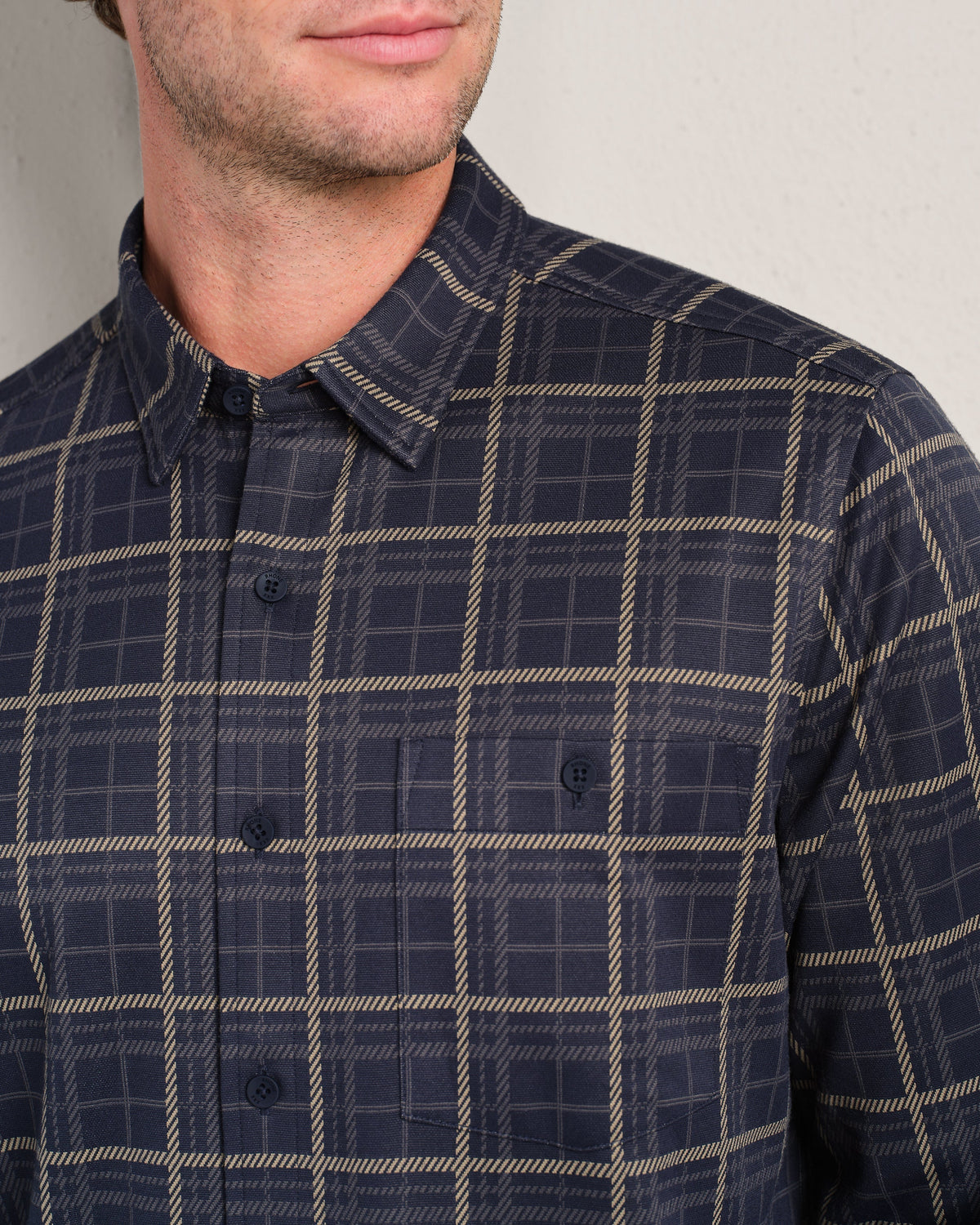 Fatigue Green/True Navy Plaid