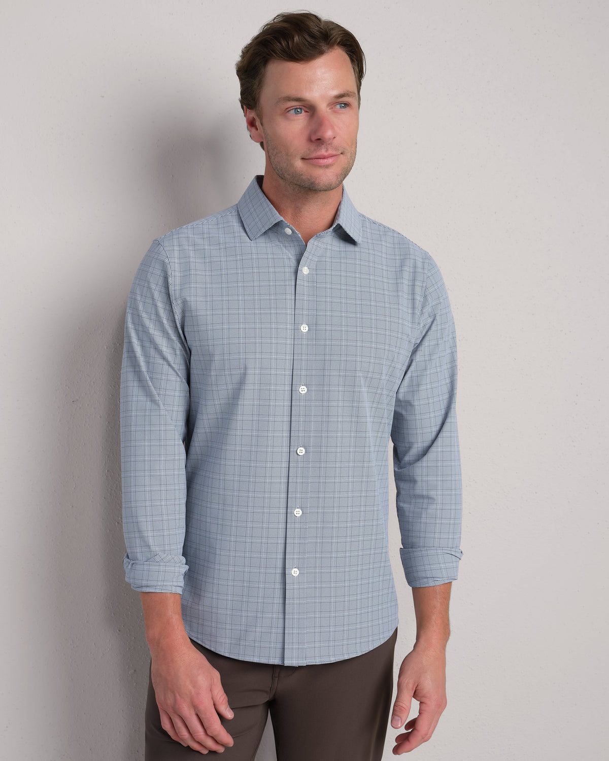 Blue Pearl Houndstooth - Front