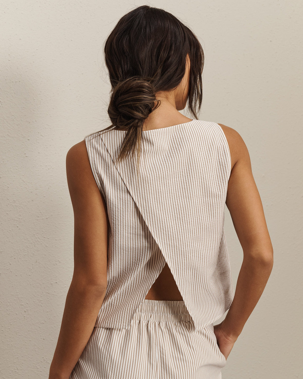 Taupe Stripe